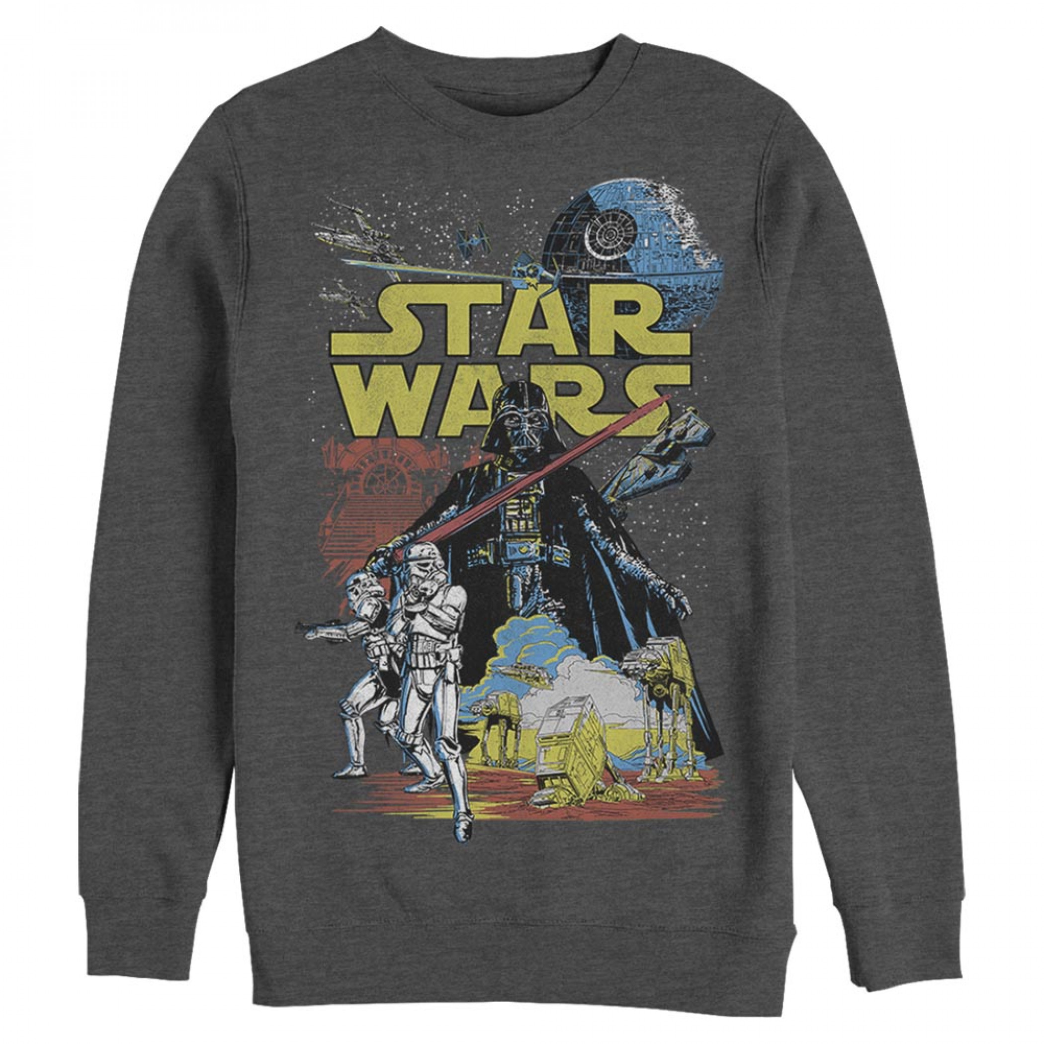 Star Wars Rebellion Classic Charcoal Sweatshirt